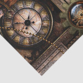 Uitstekend steampunkontwerp tissuepapier (Detail)