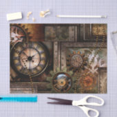 Uitstekend steampunkontwerp tissuepapier (Craft)