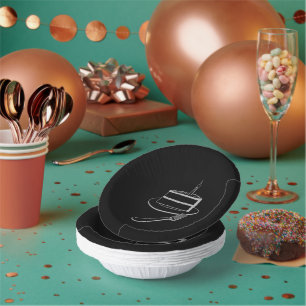 Uitstekend stuk taart ontwerp, verjaardag of evene papieren kommen