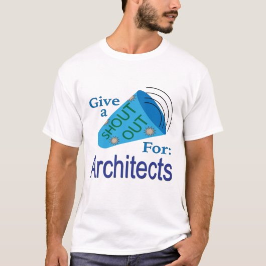 Uitstekend voor architecten t-shirt (Voorkant)