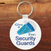 Uitstekend voor beveiligingsbewakers sleutelhanger (Voorkant)