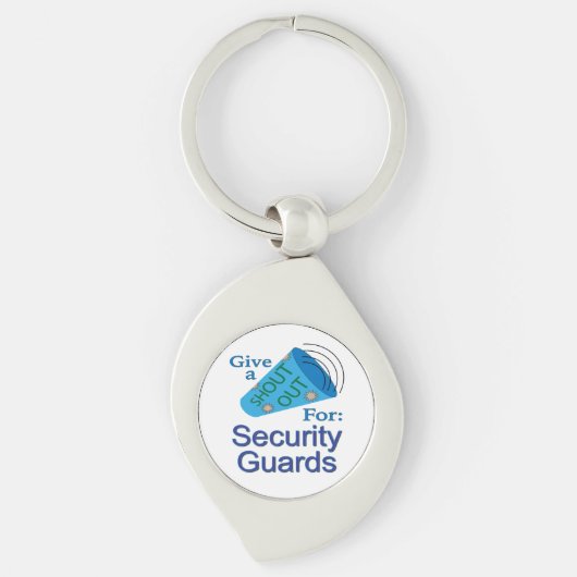 Uitstekend voor beveiligingsbewakers sleutelhanger (Voorkant)