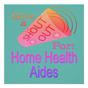 Uitstekend voor Button van Home Health Adides Perfect Poster