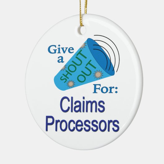 Uitstekend voor claimprocessors keramisch ornament (Links)