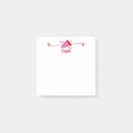 Uitstekend voor Cupid Post-it® Notes (Voorkant)