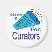 Uitstekend voor curators magneet (Voorkant)