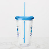 Uitstekend voor Data Entry Clerings Acryl Drinkbeker (Rechts)