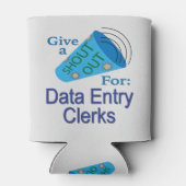 Uitstekend voor Data Entry Clerings Blikjeskoeler (Achterkant)