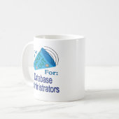 Uitstekend voor databasebeheerders koffiemok (Voorkant links)