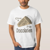 Uitstekend voor de T-shirt van de chocolade (Voorkant)