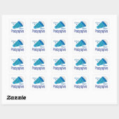 Uitstekend voor fotografen vierkante sticker (Vel)