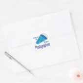 Uitstekend voor fotografen vierkante sticker (Envelop)