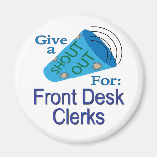 Uitstekend voor front-desk-klerks magneet