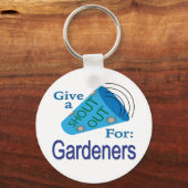 Uitstekend voor Gardeners Sleutelhanger (Voorkant)