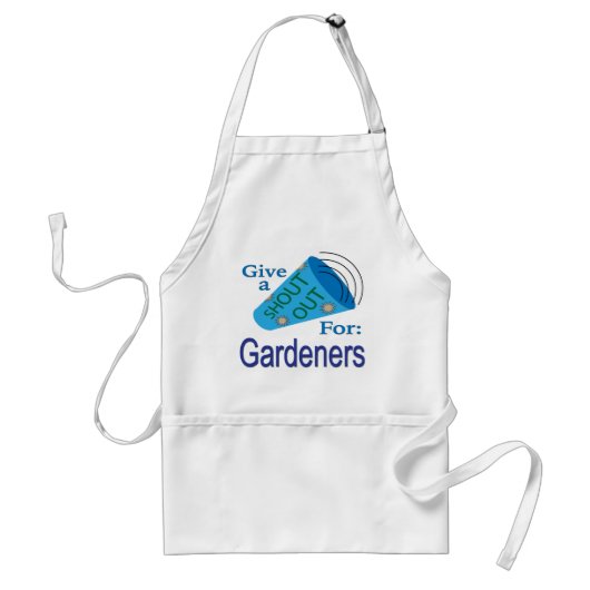 Uitstekend voor Gardeners Standaard Schort (Voorkant)