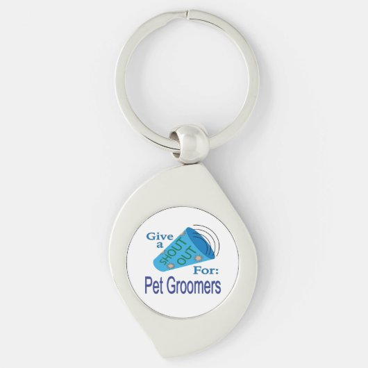 Uitstekend voor gezelschapsdieren sleutelhanger (Voorkant)