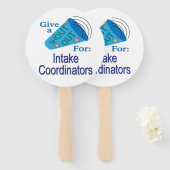 Uitstekend voor inlaatcoördinatoren handwaaier (Voorkant en achterkant)