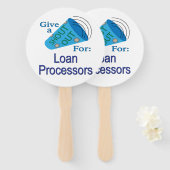 Uitstekend voor leenprocessors handwaaier (Voorkant en achterkant)