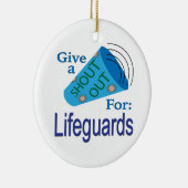 Uitstekend voor Lifeguards Keramisch Ornament (Rechts)