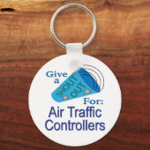Uitstekend voor luchtverkeersleiders sleutelhanger (Voorkant)