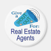 Uitstekend voor makelaars in onroerend goed magneet (Voorkant)