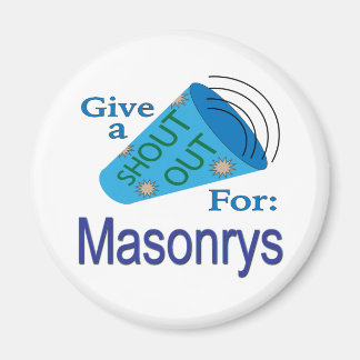 Uitstekend voor Masonrys Magneet