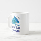 Uitstekend voor mechanische technici koffiemok (Voorkant links)
