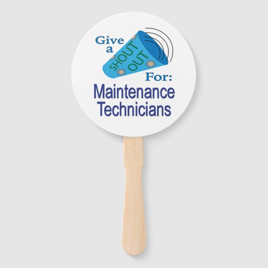 Uitstekend voor onderhoudstechnici handwaaier (Voorkant)