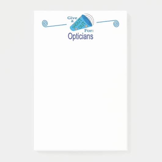 Uitstekend voor Opticiens Post-it® Notes (Voorkant)