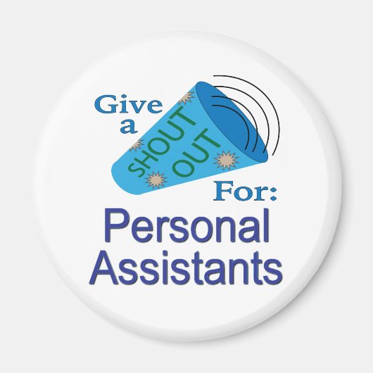 Uitstekend voor persoonlijke assistenten magneet (Voorkant)