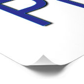 Uitstekend voor printers perfect poster (Hoek)