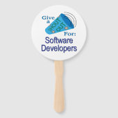 Uitstekend voor softwareontwikkelaars handwaaier (Achterkant)