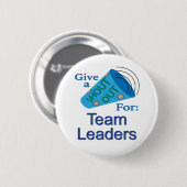 Uitstekend voor teamleiders ronde button 5,7 cm (Voorkant /achterkant)