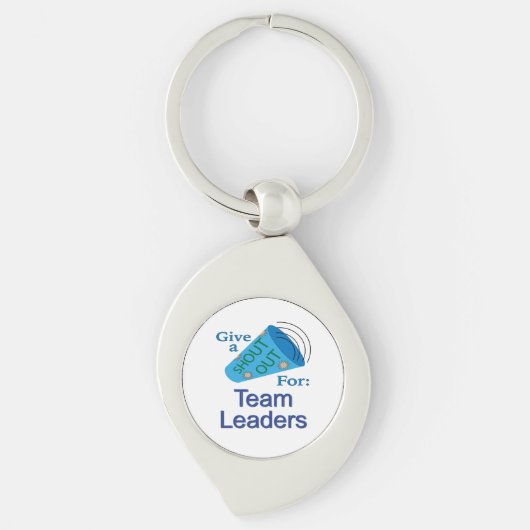 Uitstekend voor teamleiders sleutelhanger (Voorkant)