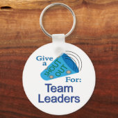 Uitstekend voor teamleiders sleutelhanger (Voorkant)