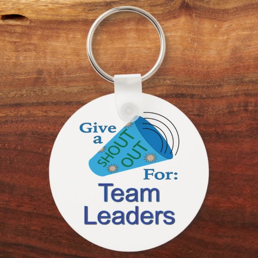 Uitstekend voor teamleiders sleutelhanger (Voorkant)