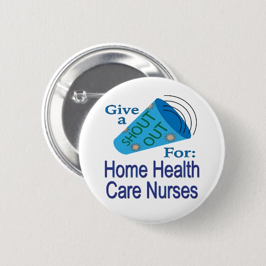 Uitstekend voor thuiszorgverzekeraars ronde button 5,7 cm (Voorkant /achterkant)