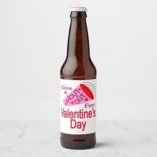 Uitstekend voor Valentijnsdag Bier Etiket