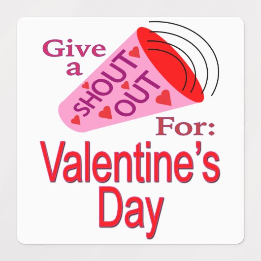 Uitstekend voor Valentijnsdag Labels (Design 2)