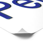 Uitstekend voor voetzoekers perfect poster (Hoek)