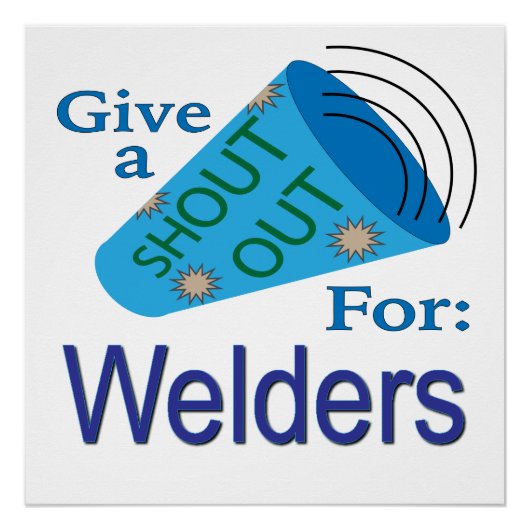 Uitstekend voor Welders Perfect Poster (Voorkant)