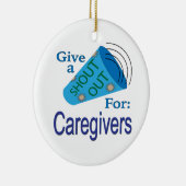 Uitstekend voor zorgverleners keramisch ornament (Rechts)