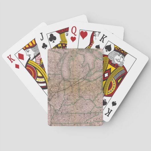 Uitstekend wassysteem pokerkaarten (Achterkant)