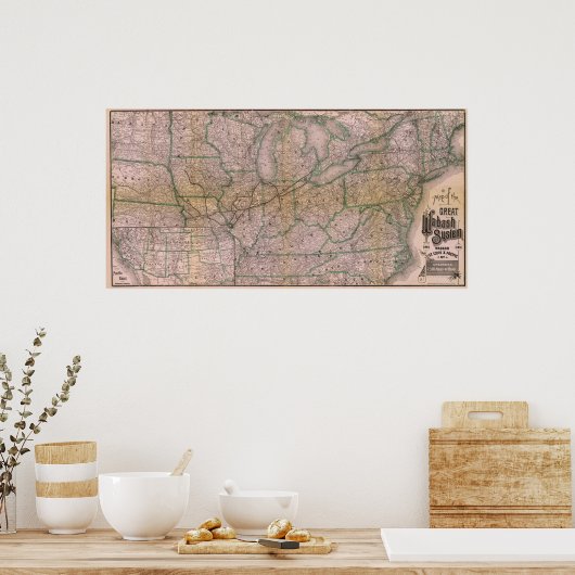 Uitstekend wassysteem poster (Keuken)