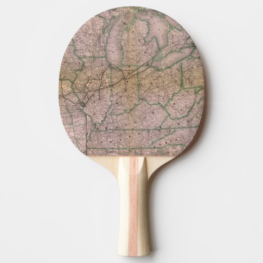 Uitstekend wassysteem tafeltennisbatje (Voorkant)