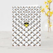 Uitstekend! Wenskaart Kaart (Gele Bloem)