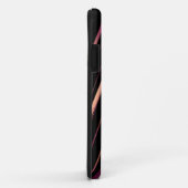 Uitstekend zwart Case-Mate iPhone case (Achterkant/rechts)