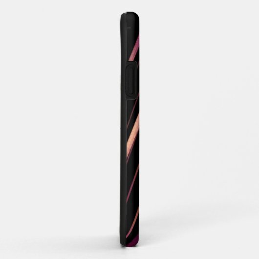 Uitstekend zwart Case-Mate iPhone case (Achterkant/rechts)