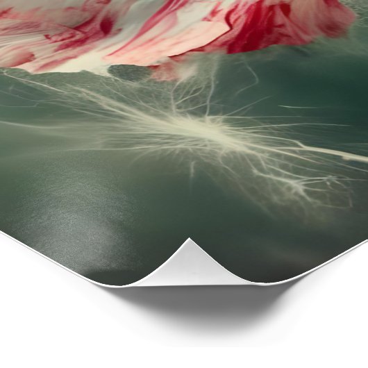 Uitstekende Abutilon Perfect Poster (Hoek)