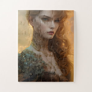 Uitstekende Beauty AI Generated Art Legpuzzel